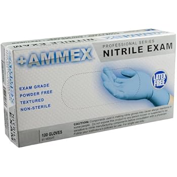Amazon.com: SafeTouch Nitrile Exam Gloves, Non Latex