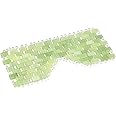 LazyGa Jade Eye Mask, Facial Cooling Mask with 100% Real Jade for Hot & Cold Therapy to Reduce Wrinkles, Puffiness, Migraines, and Anti-Aging