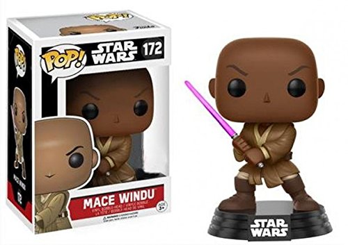 Funko POP! Star Wars Mace Windu Exclusive Vinyl Bobble Head #172