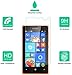 Dmax Armor for Microsoft Lumia 435 Screen Protector, [Tempered Glass] Ballistics Glass, 99% Touch-Screen Accurate, Anti-Scratch, Anti-Fingerprint, Round Edge [0.3mm] Ultra-Clear