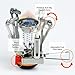 PARTYSAVING [3-Pack Collapsible Mini Camping Stove Pocket Size Burner with Piezo Ignition System, APL1444thumb 1