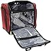 Lucas Cabin Luggage Collection - Small Lightweight 16 Inch Under Seat Bag - Garment Briefcase for Men & Women - Carry On Suitcase with 2- Rolling Spinner Wheels (Black)