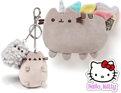 pusheen and stormy keychain