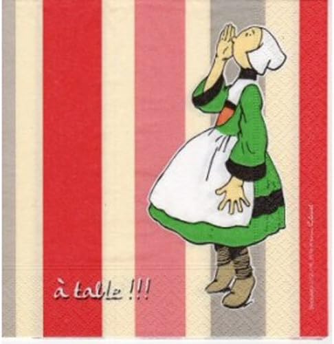 FRENCH VINTAGE PAPER TOWEL Bécassine at atble