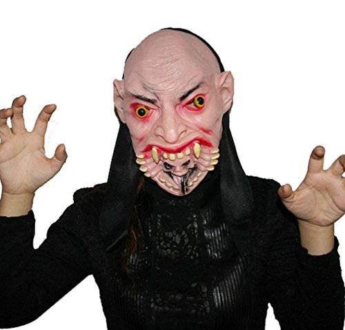 La Vogue Halloween Terror Mask Cosplay Costume Head Funny Mask