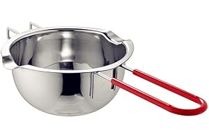SeaISee 600Ml Stainless Steel Double Boiler with Heat Resistant Handle for Melting Butter Chocolate Cheese Caramel