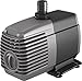 Hydrofarm AAPW550 33-Watt 550 GPH Indoor/Outdoor Hydroponic Aquarium Pond 6ft Power Cord for 55 Gallon Reservoirs Submersible Water Pump, 550-GPH, 8.4 x 3.4 x 6.4 inches, Black