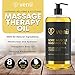 Venu Arnica Sore Muscle Massage Oil - Soothing Blend of Oils - Women, Men & Couples - Warm, Relaxing for Body, Joint Pain, Stress Relief, Pain Relief Lotion for Professional Massage Therapy - 8 fl oz.