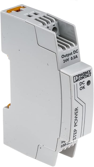 Phoenix Contact STEP-PS 24V DC 0.5A Power Supply Rail Mount 1-Phase