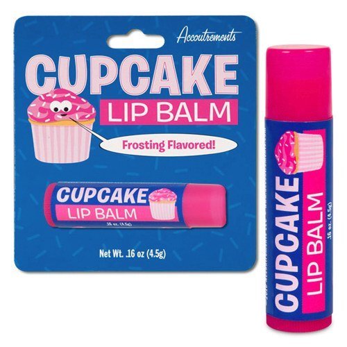 Cupcake Lip Balm Frosting Dessert Flavored Scented Novelty Gift