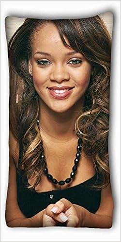 Soft Pillow Case Cover Rihanna Zippered Body Pillow Case Cover