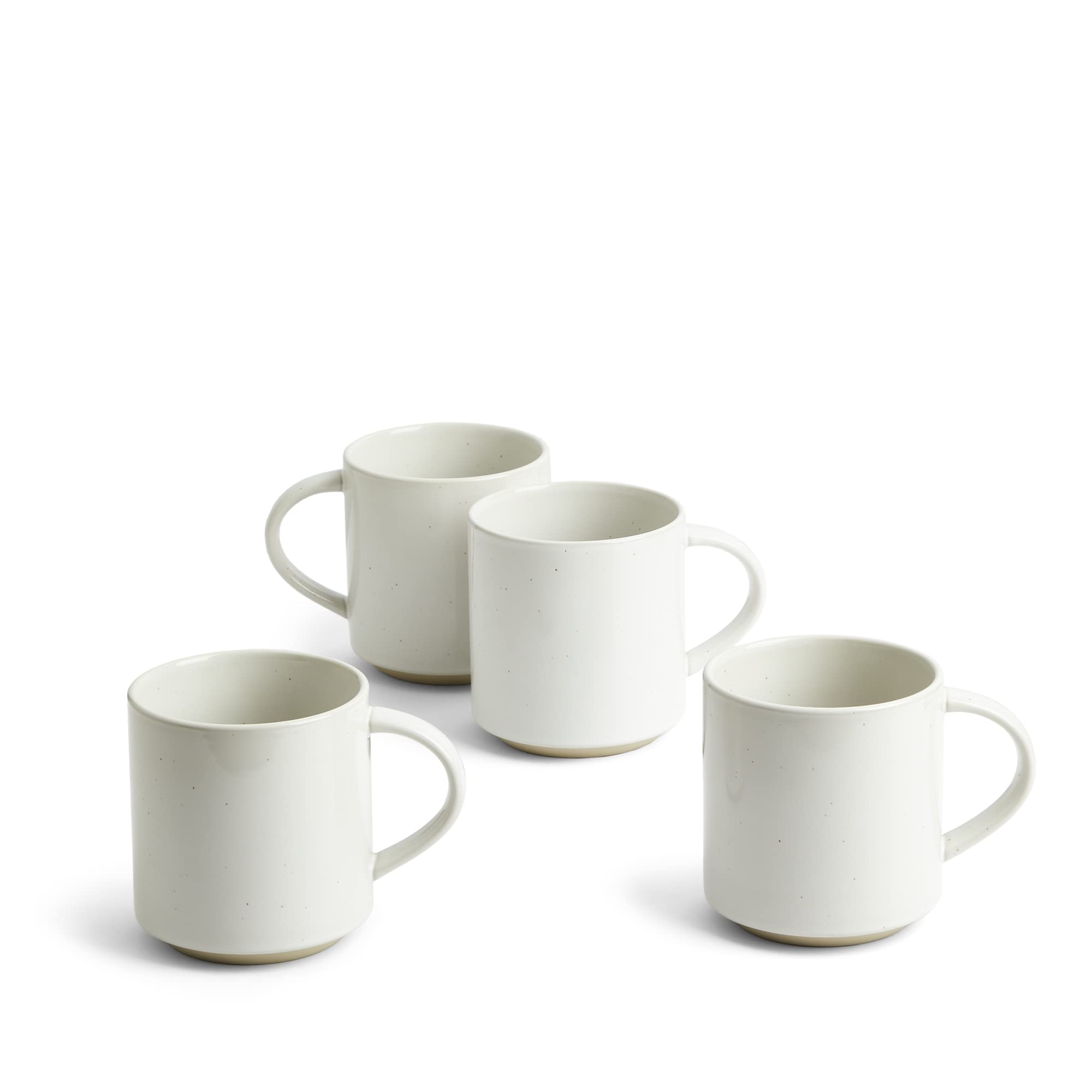 Royal Doulton Urban Dining Handled Mug 390ml/13.2oz White Set of 4