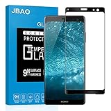 Jbao Direct Sony Xperia XZ3 Screen Protector, 9H Hardness [Scratch Resistant][Anti-Fingerprint][Bubble Free][3D Arc Edge][Ultra Thin] Tempered Glass for Sony Xperia XZ3 (Black)