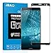 Jbao Direct Sony Xperia XZ3 Screen Protector, 9H Hardness [Scratch Resistant][Anti-Fingerprint][Bubble Free][3D Arc Edge][Ultra Thin] Tempered Glass for Sony Xperia XZ3 (Black)