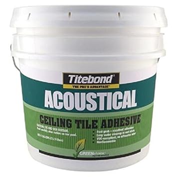Titebond 2704 Greenchoice Acoustical Ceiling Tile Adhesive Pail 4
