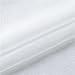 MIUCO 2 Panels White Curtains Grommet Textured Solid Sheer Curtains 63 Inches Long for Living Room (2 x 54 Wide x 63