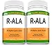 2 Bottles R-ALA R-Alpha Lipoic Acid 200mg 180 Total Capsules KRK Supplements