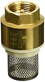 Proline 101-324NL Foot Valve, 3/4 In, Fpt, Brass