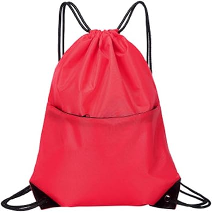 red string bag