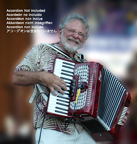 image for The Grip Plus-6 3-Row Diatonic Accordion Pickup with 2 6-inch Flexible