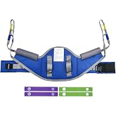 EZ Assistive Sit to Stand Lift Patient Aid Padded Sling and Stand Assist with Back Support,Patient Lift Sling Works with Most Mobility Aids &amp; Equipment (Medium)