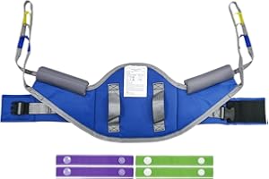 EZ Assistive Sit to Stand Lift Patient Aid Padded Sling and Stand Assist with Back Support,Patient Lift Sling Works with Most