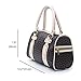 ZENTEII Women Faux Synthetic Leather Boston Handbag