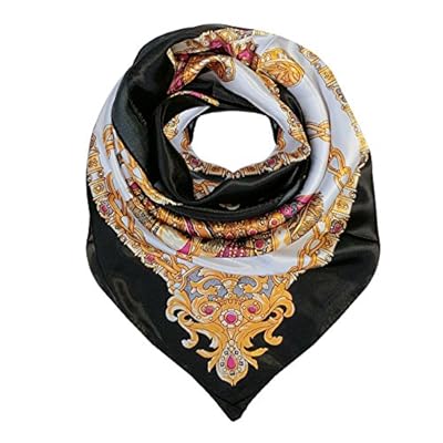 Wrapables Silky Feeling Satin Square Scarf Wrapables Silky Feeling Satin Square Scarf