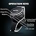 Beyution V4.1 Bluetooth Headphones Wireless Foldable Hi-fi Stereo Headphone for Smart Phones & Tablets - Black