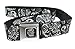 Sugar Skulls Thaneeya Seatbelt Belt Dust of Living Black and White