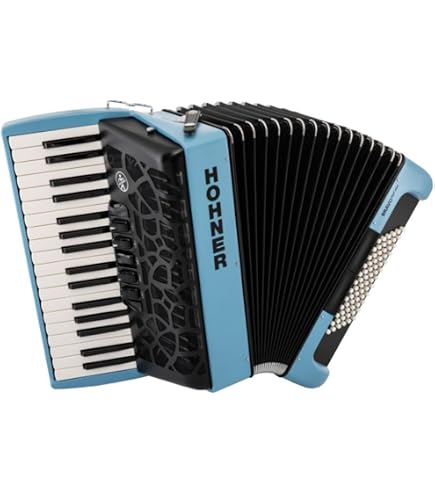 Amazon.com: Hohner BRAVO MyCol Key Accordion with Gig Bag and