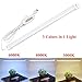 LeDengLux Dimmable USB LED Under Cabinet Lighting,5W 400Lumens LED Under Counter Lighting,3000K Warm White,4000K Daylight,Cool White 6000K,3M and Magnet Mounted LED Closet Light,14inch,Pack of 1
