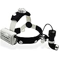 KASHSURG 10 Watt ENT Surgical LED Headlight for Doctors Hospital and Multi Purpose (Adjustable Focus of Light)