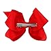 Shemay Grosgrain Ribbon Boutique Big Hair Bows Alligator Clips for Baby Girls Toddlers Teens Women Kids Barrettes 20pcs