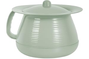 Hzskjyt Household Spittoon Portable Toilet Urinal Pot Chamber Pot with Handle Multifunction Potty Pee Bucket Made of PP Mater