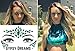 6 Sets Face Jewels, Stick On Gems, Glitter, Gem-Stones, Rhinestones Stickers, Temporary Tattoo - Self-Adhesive, Bindi, Mermaid Crystals. Accessories For Body, Women, Festivals, Rave, or Party