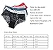 Women's Triangle Panties - Cotton Fashion Bikini Panty Lace edge Soft Sexy Panties Set (Basics, Medium)