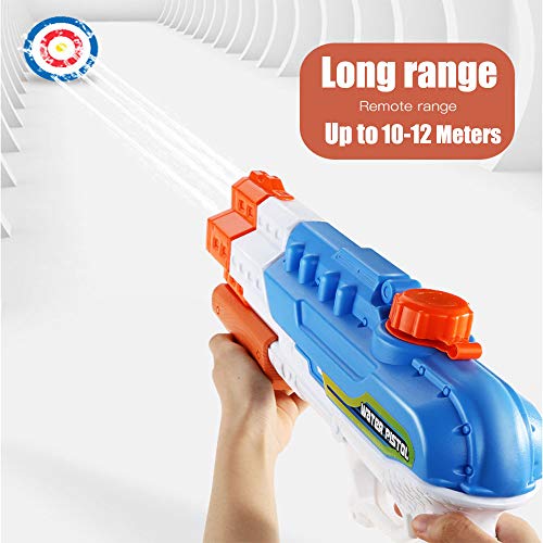 ANDSTON Water Gun for Kids, Squirt Guns with Large Capacity 1200CC Water Blaster Soaker Up to 10M Range, Water Shoot Toys for Boys Swimming Pools Guns Beach Party Favor Shooter Fight Play Toys
