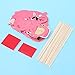 Flamingo Party Supplies Photo Booth Props for Summer Tropical Party Decoration Hawaiian Luau Party Supplies Wedding Festivals Crafts