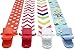 Pacifier | Dummy clips holder for baby pacifiers, soother, binky. Personalized design baby boy and girls with strong leash chain to hold soothie. Now with animal pacifier strap design & FREE E-BOOK