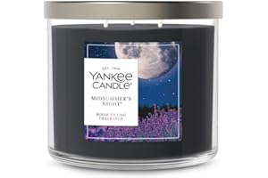 Yankee Candle 3 Wick Candle Jar, Scented Candle with up to 40 Hours of Burn Time, Premium Plant Wax Blend for Consistent Long