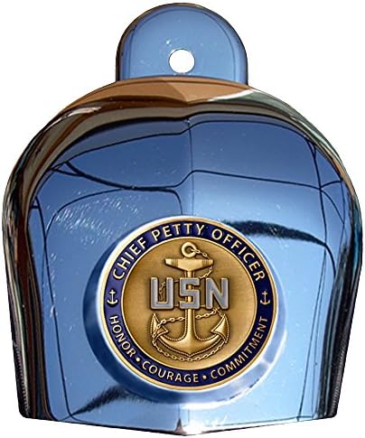 MotorDog69 Navy Chief Petty Officer Harley Horn Cover Coin Mount Set……