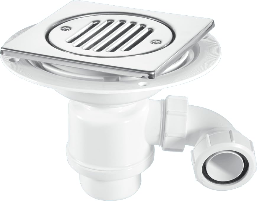 Wet Room Shower Trap for Tiled Floor by mcalpine(TSG1T6SS-STW2R)