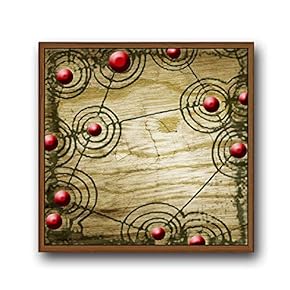 Framed Canvas Wall Art for Living Room, Bedroom Indian Tribe Totem Theme Canvas Prints for Home Decoration Ready to Hang - 16x16 inches