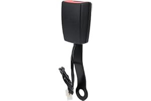 Gonetre Universal Car Seat Belt Buckle Connector Plug AntiFading Rust Proof Steel Plastic Replacement for Vehicle Safety Acce