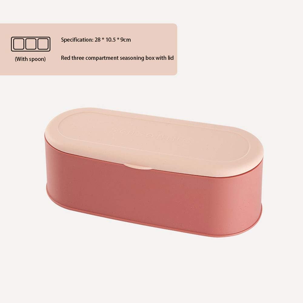 QQDL Gewürz Kartei Spice Box Gewürzglas Zur Aufbewahrung,Verwendet in Küchenschränken und Arbeitsplatten,Wasserdicht,Vermeiden Sie Milben,Versiegelte Aufbewahrungsbox für Lebensmittel,für die Küche