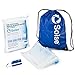 Travel Space Saver Bags (Includes Luggage Tag & Shoe Bag) Roll-Up Compression Storage Bags for Clothes (No Vacuum Needed) Packing Organizers for Travel and Home Storage. By Solse