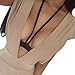 Binmer(TM) Sexy Women Bandage Harness Bra Elastic Bra Strappy Hollow Out Bra Bustier (S)