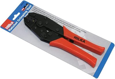 Hilka 28600209 Ratchet Crimping Tool Pro Craft Heavy Duty Insulated Terminal