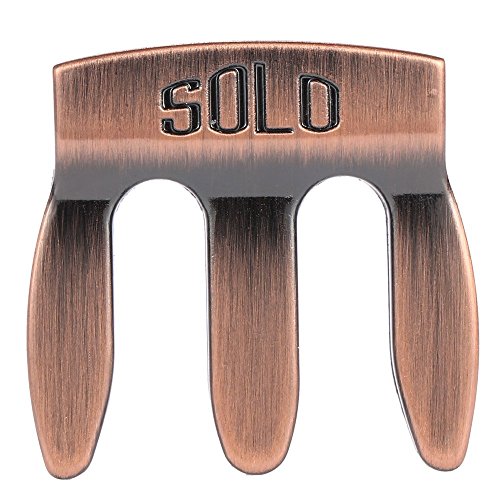 image for ammoon Violin Viola Practice Metal Mute Fiddle Silencer 3 Prong